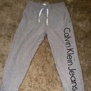 Calvin Klein Gray Pajama Pants